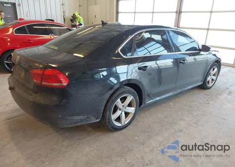 2012 Volkswagen Passat 2.0L Tdi Se из США, поврежденный, VIN 1VWBN7A32CC034923